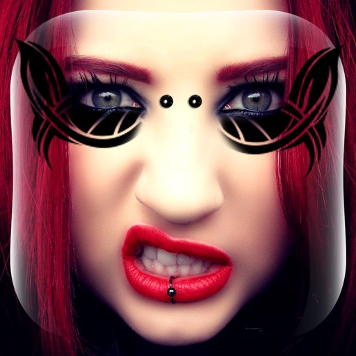 Eye Makeup and Face Piercing iOS App