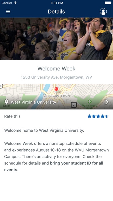 West Virginia University Guide screenshot 4