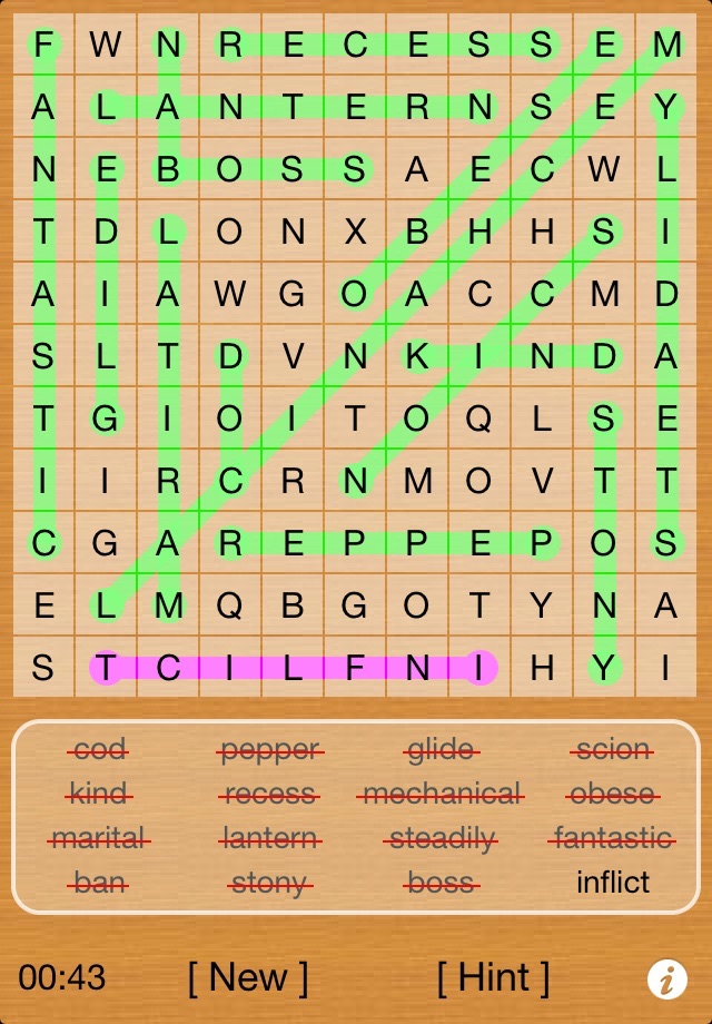 Word Search Unlimited screenshot 2