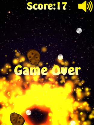 Asteroidfield, game for IOS