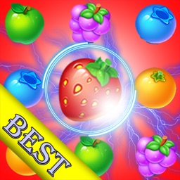 Sweet Fruit Candy Blast Match3