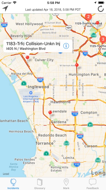 CHP Incidents