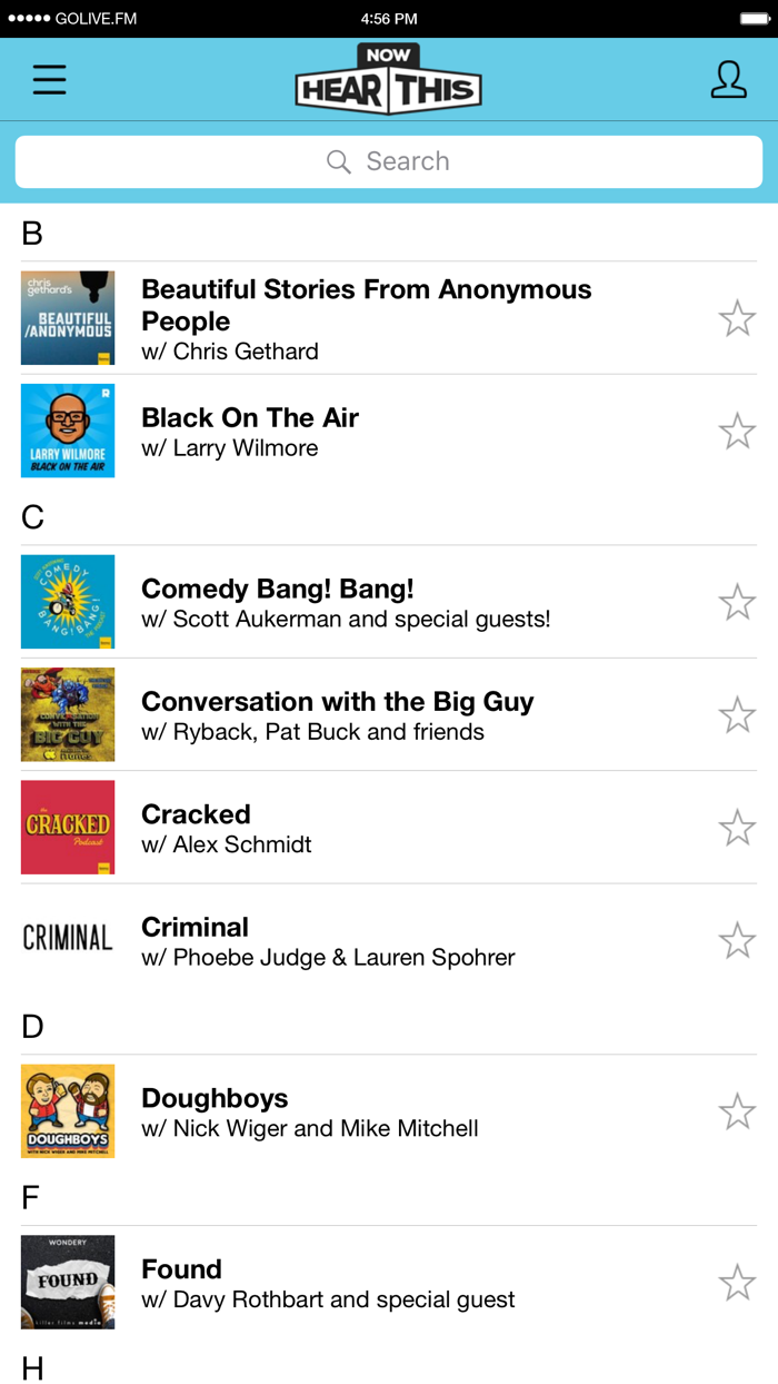 Now Hear This podcast festival