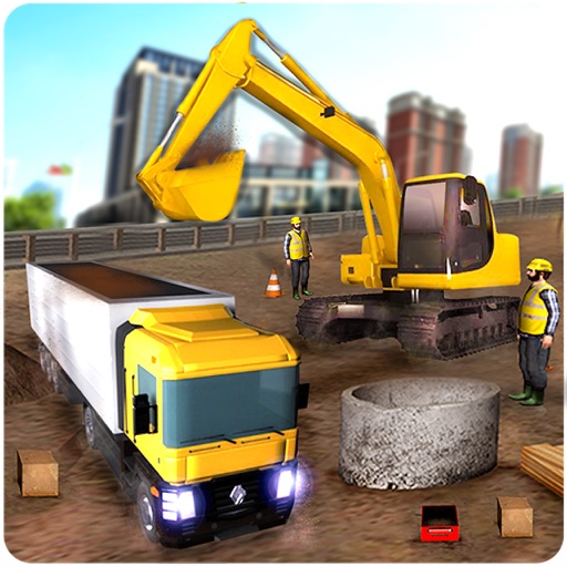 City Crane Construction Simulator 2017 Icon