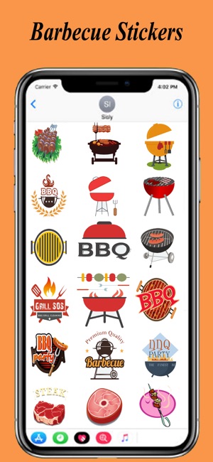 Barbecue Emojis(圖2)-速報App