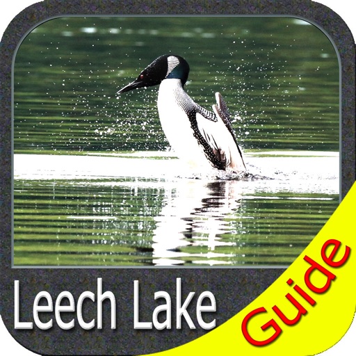Leech Lake Minnesota GPS fishing charts navigator icon