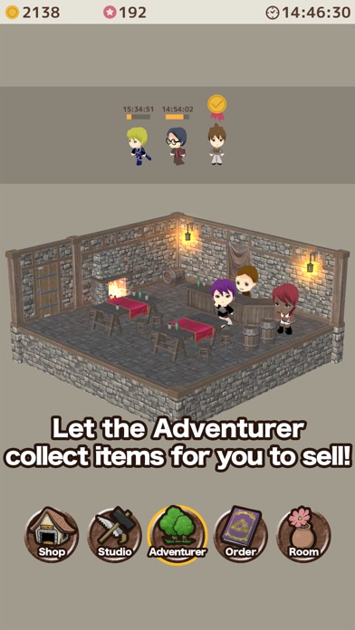 Item shop - crafting game screenshot 4