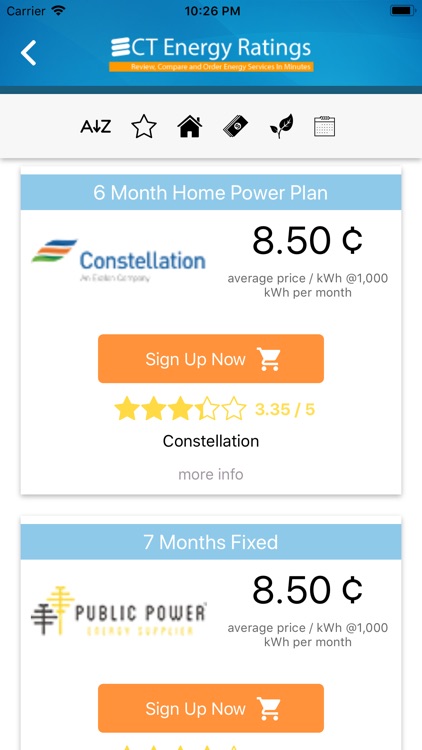 Connecticut Energy Ratings