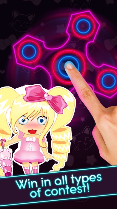 Fidget Spinner Anime Theme screenshot 3