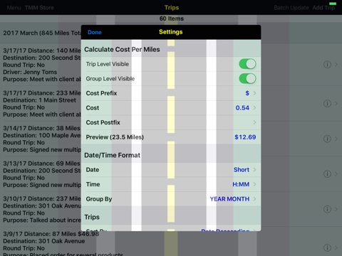 Track My Mileage screenshot 3