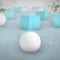 Roll, avoid obstacles, use other balls as shields, take boosts and go as far as possible