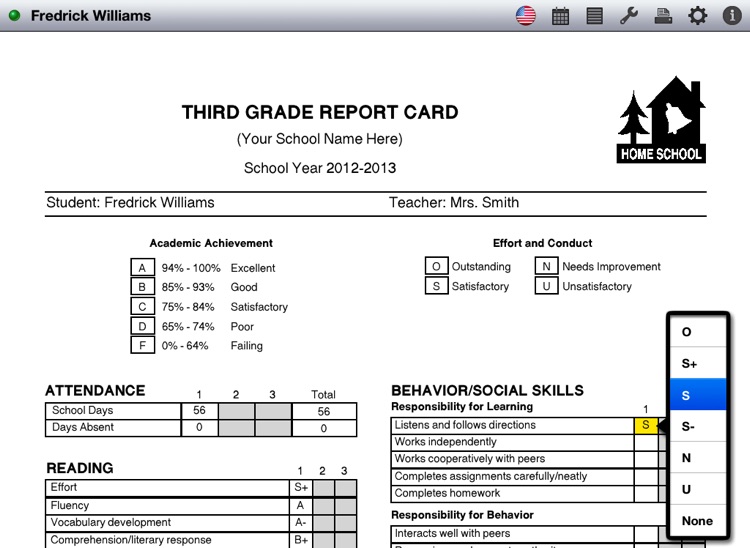 Report Card Maker