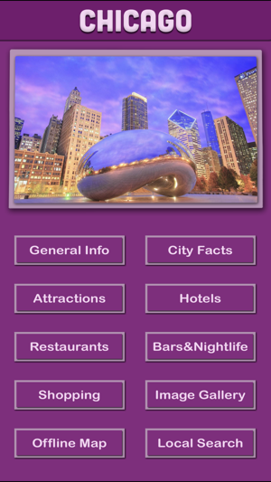 Chicago Offline Map Tourism Guide(圖2)-速報App