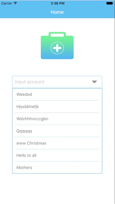 Mobile Health Data Box screenshot 2