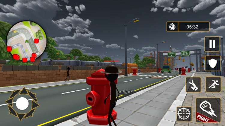 Shadow Gangster Fight Extreme Crime City screenshot-4