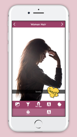 Woman Hair Style : Hair Salon(圖3)-速報App