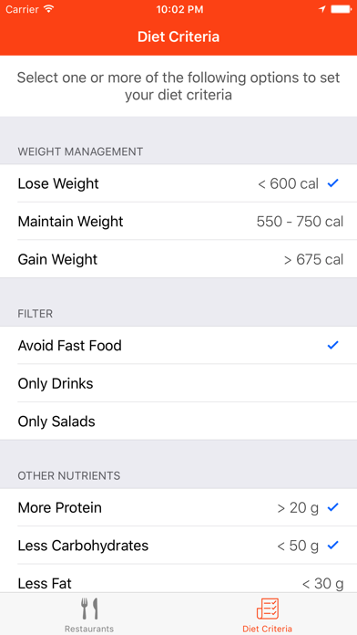 How to cancel & delete Fit Food Finder from iphone & ipad 2