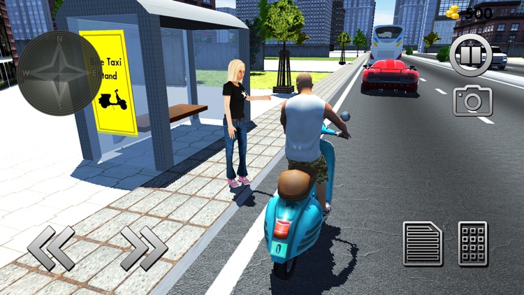 Bike Taxi Driver 3D