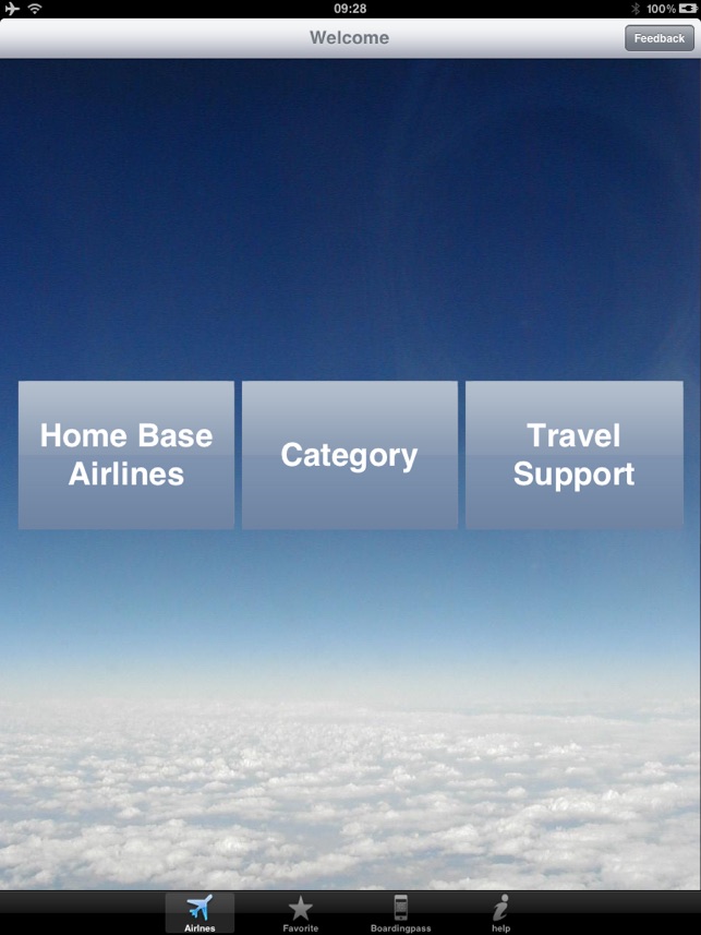 Airline Flight Check-In World for iPad
