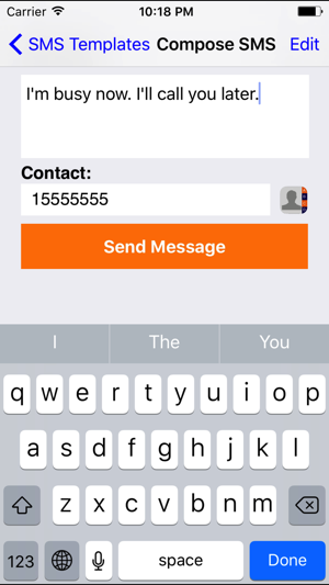 ‎SMS Templates - Templates for Text Messages on the App Store