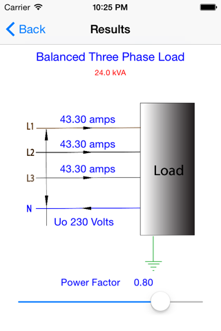 Electrical Power Calc screenshot 3