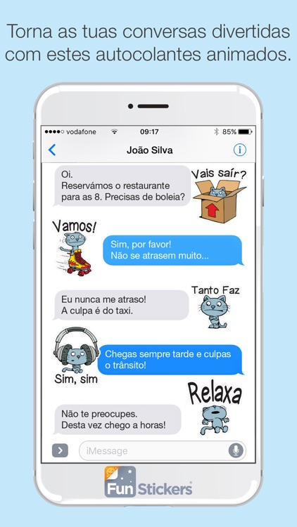 Cattitude Portuguese iSticker screenshot-3