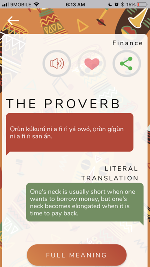 Proverbs of the Yorubas(圖2)-速報App