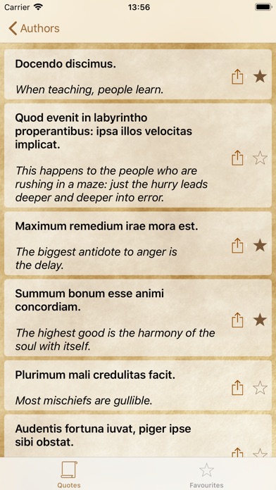 Latin Quotes screenshot 4
