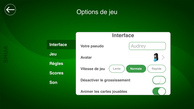 Jeu de Belote SHUA for iPhone screenshot-4