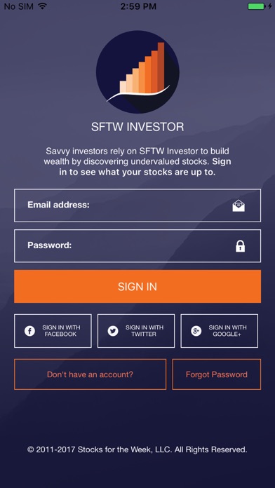 How to cancel & delete SFTW Investor from iphone & ipad 1