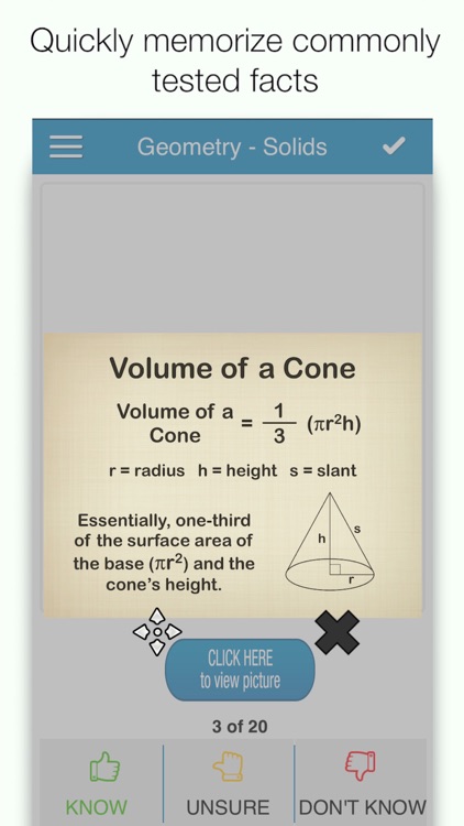 OAT Math Cram Cards screenshot-0