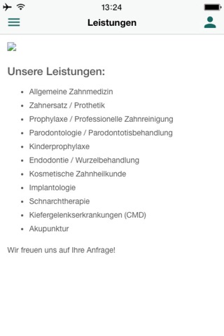 Dr. M. Häckert Zahnarztpraxis screenshot 3