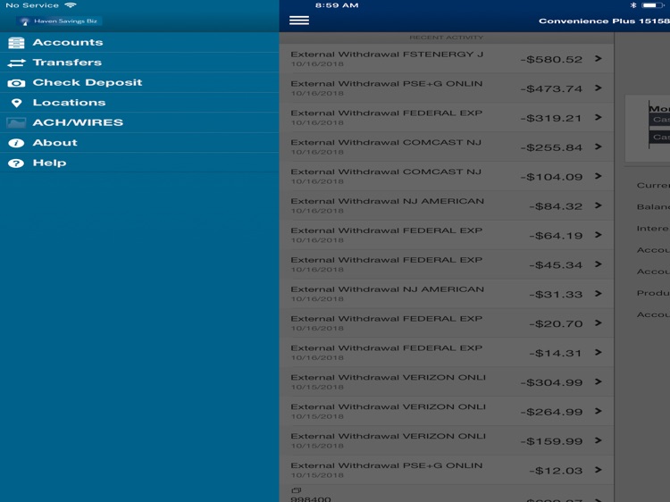 Haven Savings Biz for iPad screenshot-3