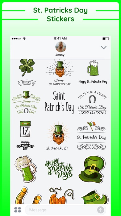 Happy St Patricks Day Sticker screenshot 3