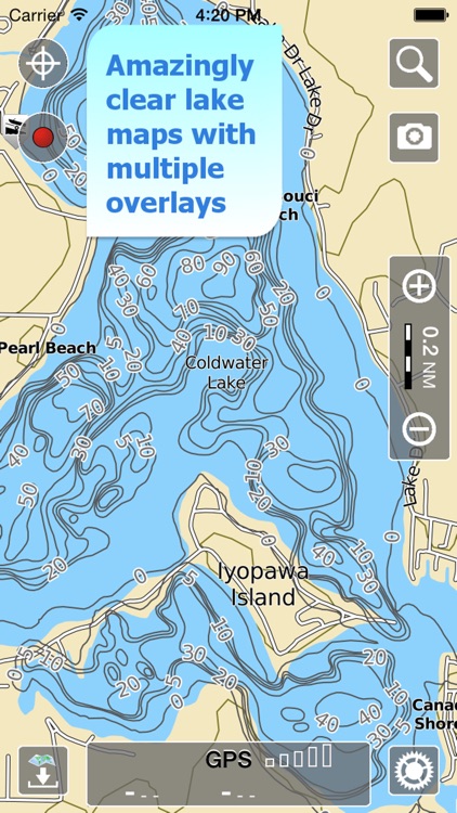 Aqua Map Ohio Lakes GPS