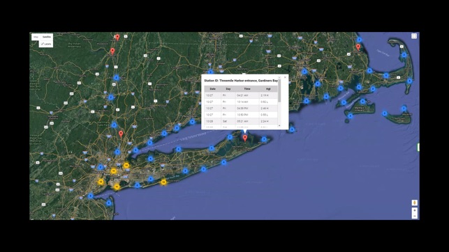 Northeast U.S.A. Tide Tables