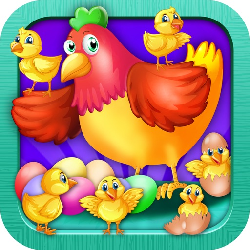 Chicken breeding farm icon