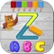 App is a universal app for iPad/iPhone/iPod that teaches kids about letters,numbers,shapes, how letters,numbers,shapes relate to sounds, and how to write them