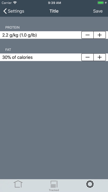 Trackit Macronutrient Tracker screenshot-7