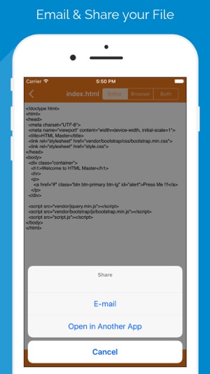 HTML Master - Source Code Editor & Viewer(圖3)-速報App