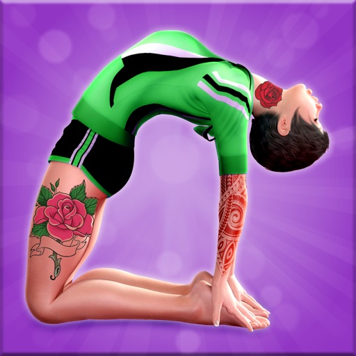 Superstar Gymnastic Tattoo Icon