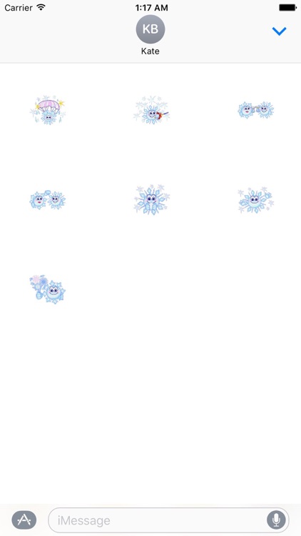 Animated Winter Emoij Sticker