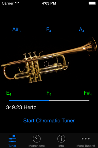 Trumpet Tuner: Tuner For Trumpet Plus Trumpet Metronome Music