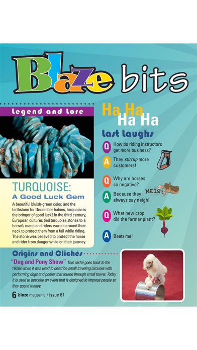 Blaze Magazine screenshot1