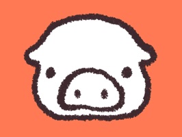 ゆるい顔、ゆるい体型、ゆるい思考、ゆるい行動……脱力系のゆるブタが、あなたの会話をゆる〜くサポート!