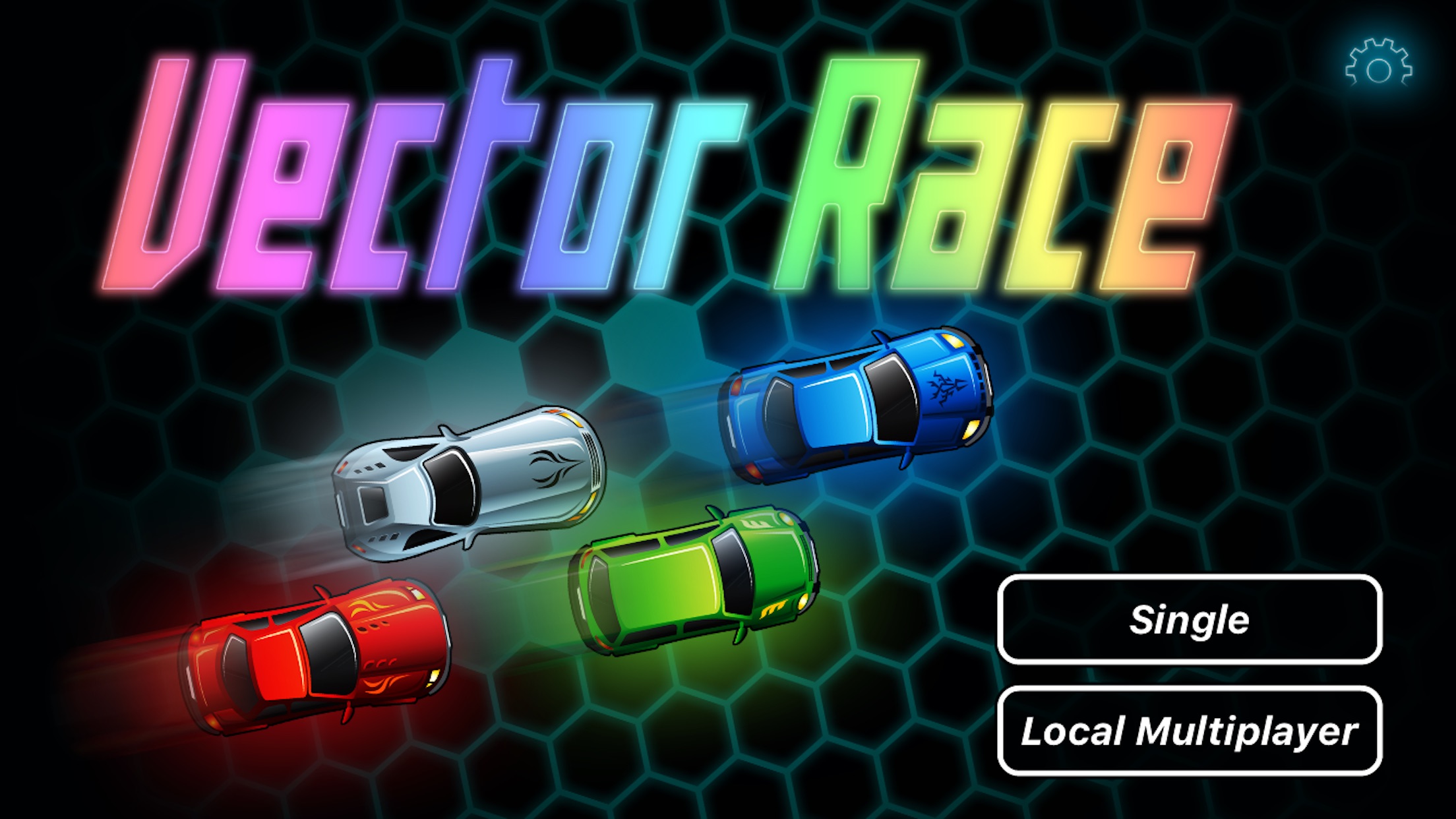 Screenshot do app Vector Race: Toy Car Track