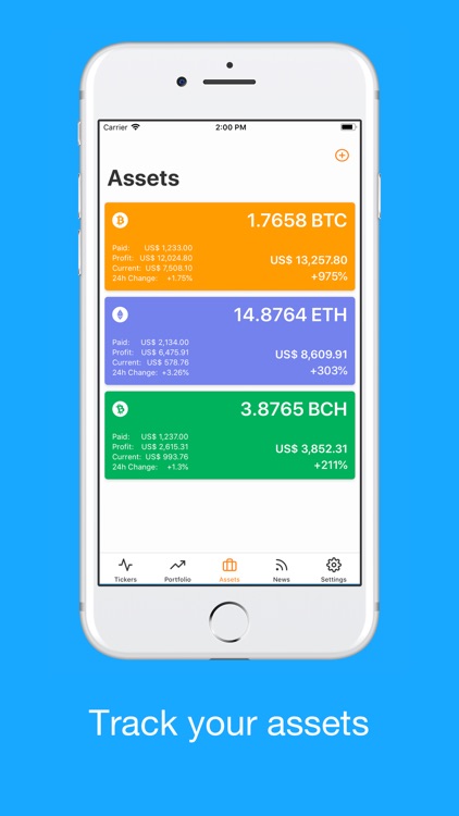 Bitfolio Crypto Portfolio