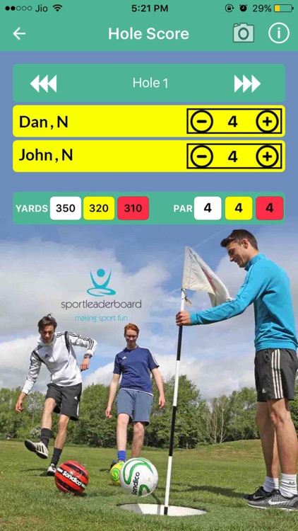 Footgolf Leaderboard screenshot-3