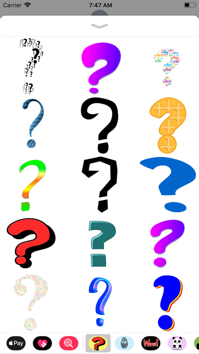 My Question Mark Sticker Pack screenshot 2