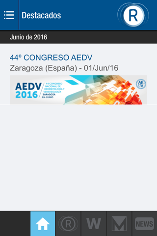 Resalderm Congresos Médicos screenshot 2